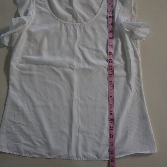 CREMIEUX Size Small White Blouse - Picture 4 of 7